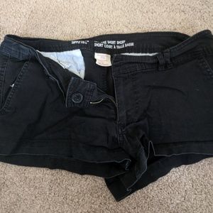 Black shorts